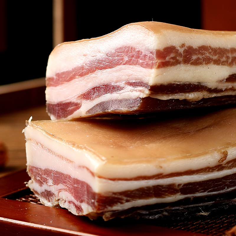 五花咸肉安徽特产农家自制风干腊肉手工腌肉腊