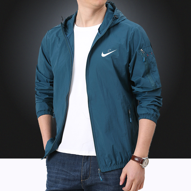 耐克顿防晒衣户外超薄透气夏季男运动防紫外线大码外套皮肤风衣