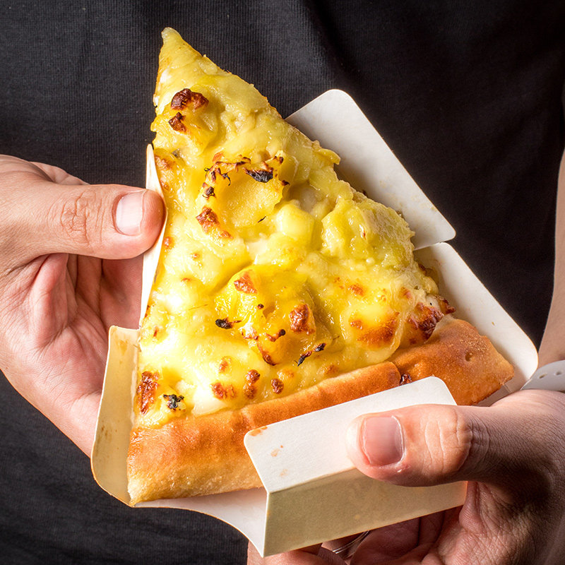 玛格格利塔三角6片套餐榴莲披萨成品早餐加热其他烘焙半成品