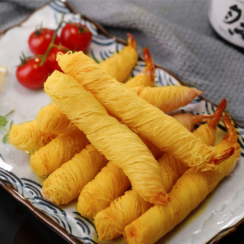 千丝万缕面线金丝万缕半成品冷冻小吃虾类制品虾类制品