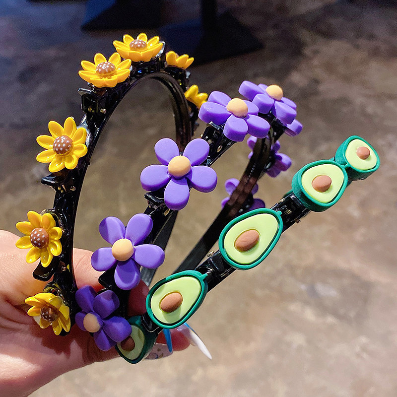 网红新款发箍头发可编编发神器头箍女童发夹发饰