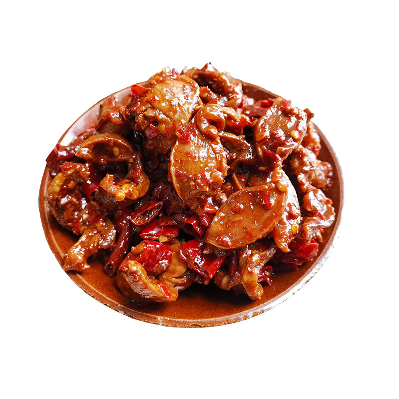 零食麻辣鸡胗鸡肫菌鸭胗鸭卤味熟食鸡肉零食