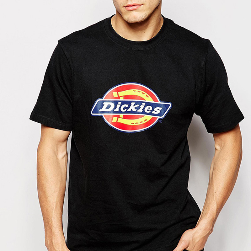 dickies迪克斯夏季情侣潮牌打底logo印花宽松圆领t恤