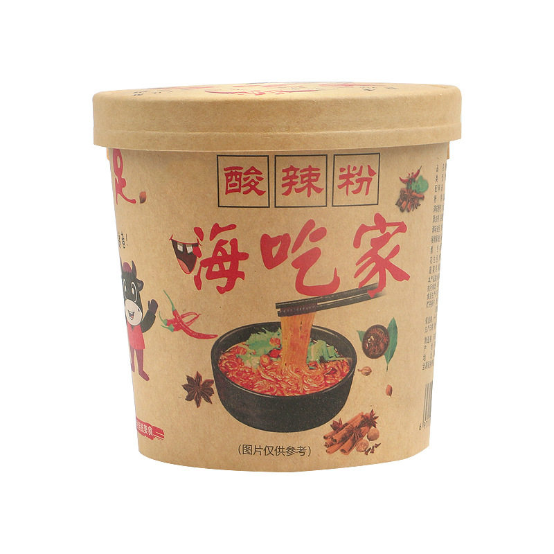 嗨吃家酸辣粉整箱6桶装方便粉丝