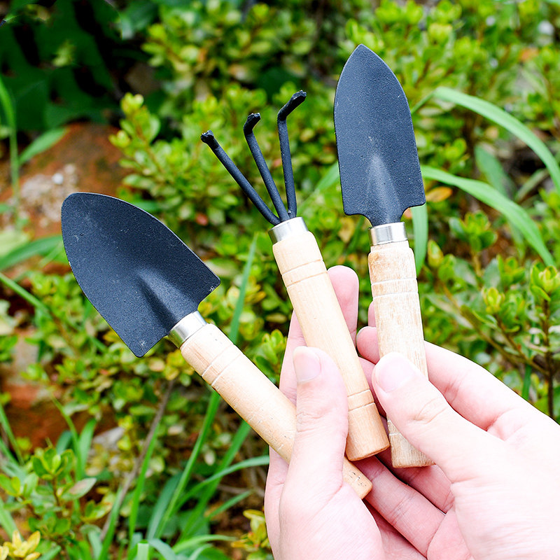 栽养工具花匠土壤种花钉耙农业铲子泥铲铁锨园艺刀剪