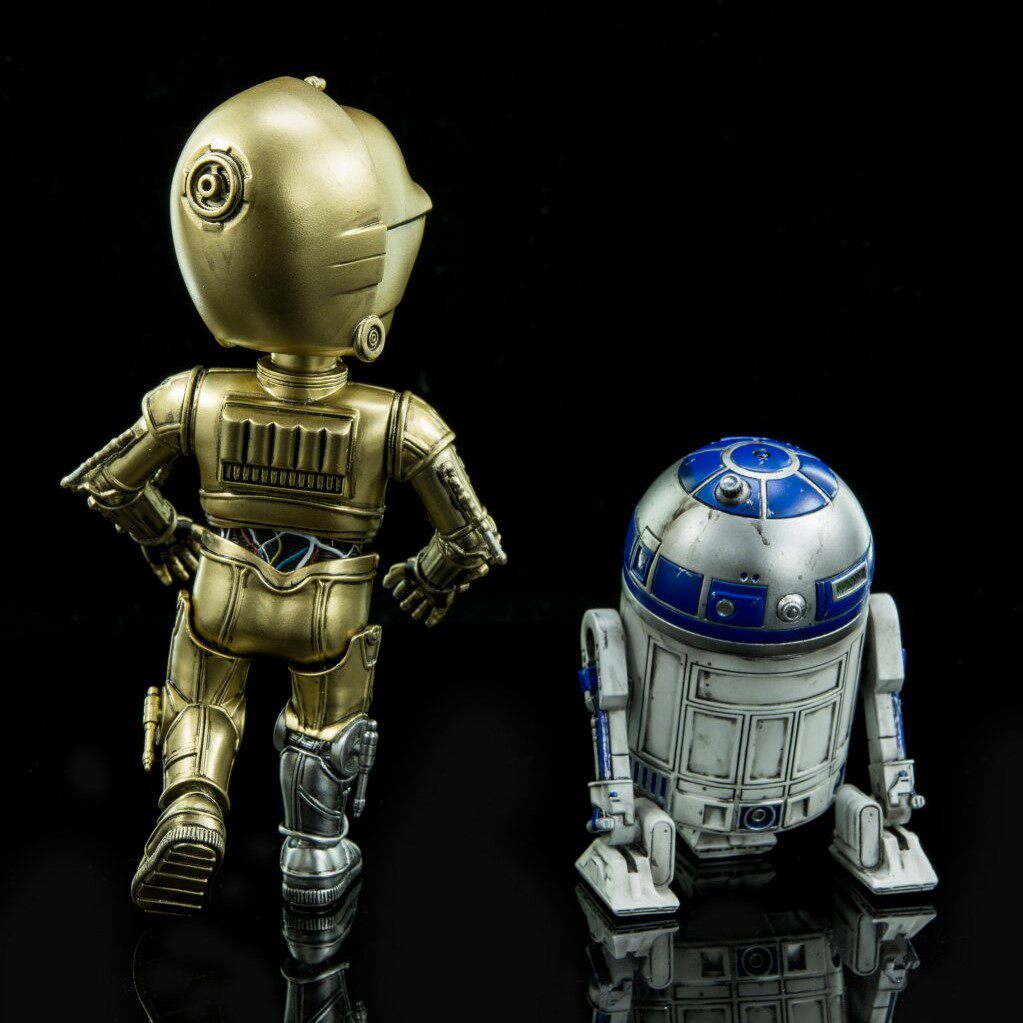 herocross正版星球大战starwars电影r2d2c3po合金手办