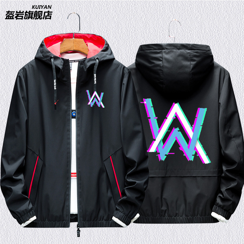 艾伦沃克alanwalker同款衣服djfaded连帽夹克男女夹克