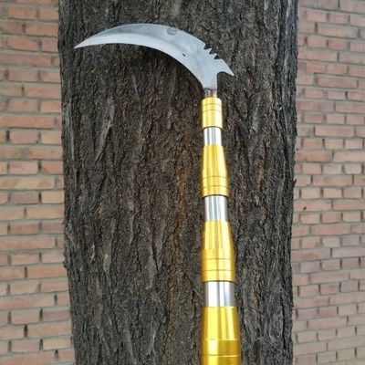 钓鱼开草洞刀拉草勾割镰刀割草装备钩子折叠水草野钓锚刀加厚割