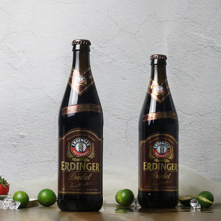 啤酒丁格德国进口艾尔erdinger500ml12瓶啤酒