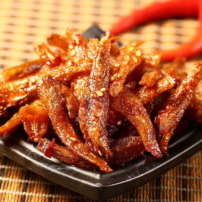 香辣小鱼仔麻辣海味湖南特产