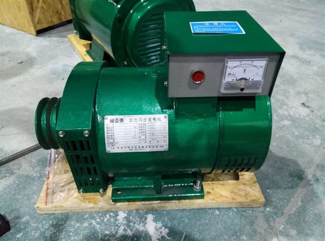 柴油220v单相380v三相千瓦发电机5kw8单机柴油发电机