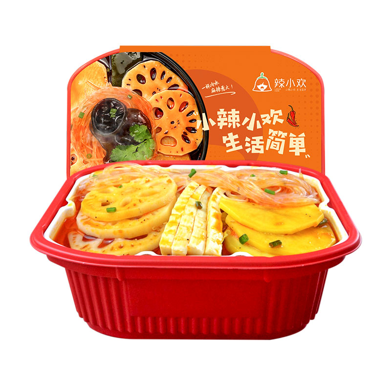 辣小欢牛油素菜自热速食小火锅