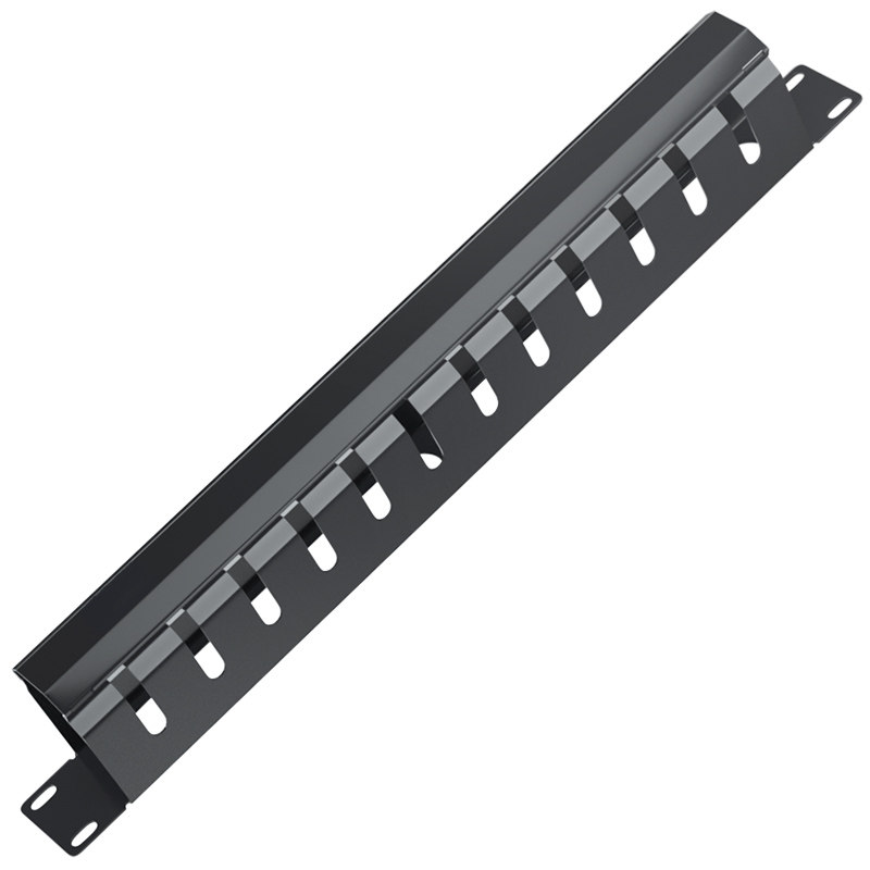 联格威朗12格24口理线架加厚型19英寸机柜网络理线转接头
