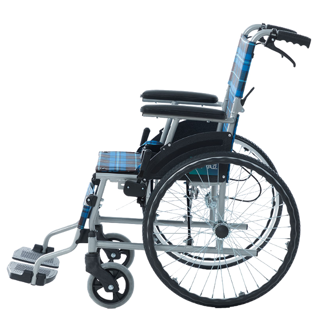 轮椅互邦手动轻便可折叠hbl33铝合金残疾老人手推轮椅