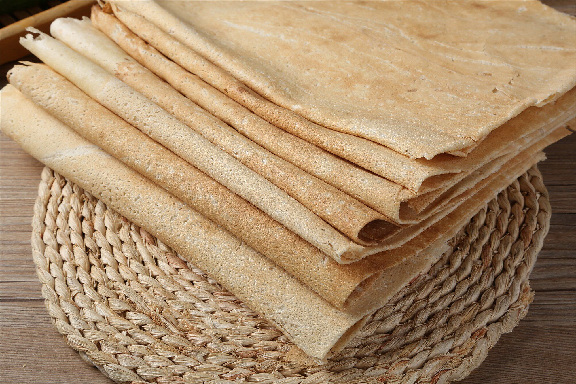 西大渠赣榆纯手工煎饼热卖现做正宗特产白面煎饼