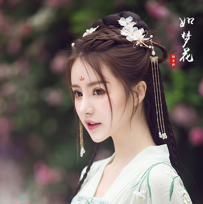 发包古装百搭cos影楼仙女8字发髻日常假发发包