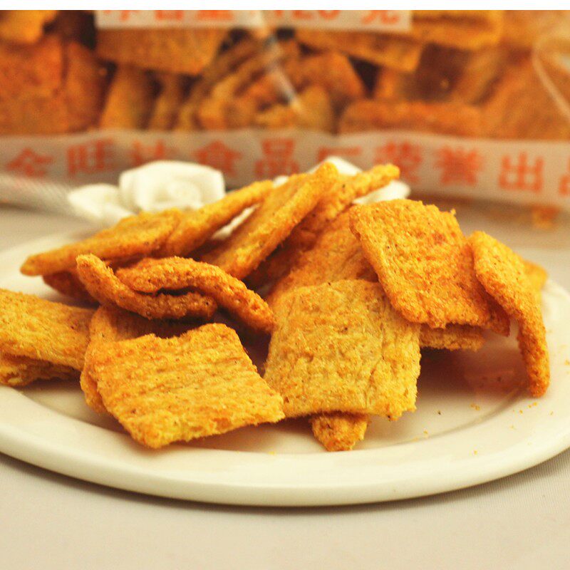 徐州特产食品锅巴120g5袋油炸膨化小吃零食膨化食品