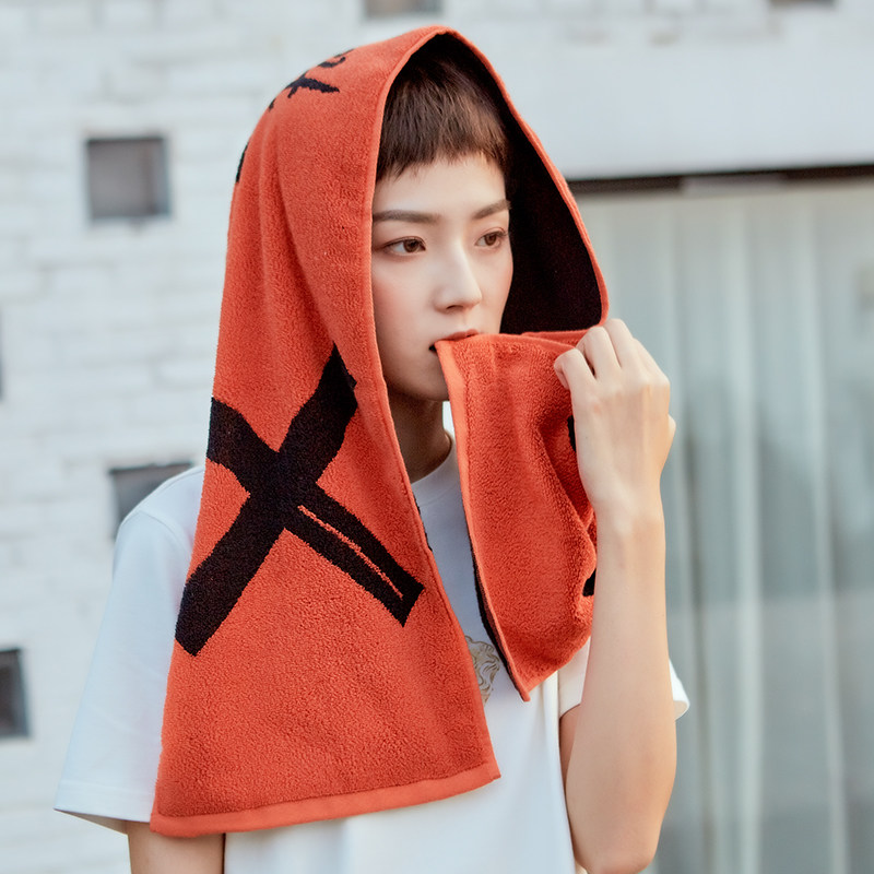 运动毛巾纯棉吸汗健身房跑步篮球男女速干擦汗毛巾