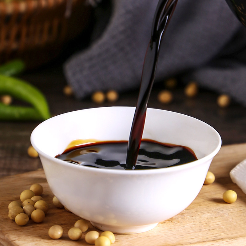酱油玉兔黄豆800ml酿造调味汁调味品调料烹饪炒菜酱油