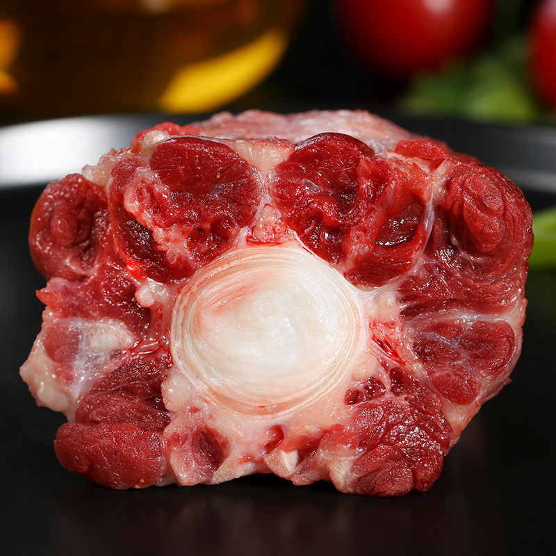 尾骨进口原切牛尾巴新鲜整条牛尾冷冻肉牛2斤牛尾