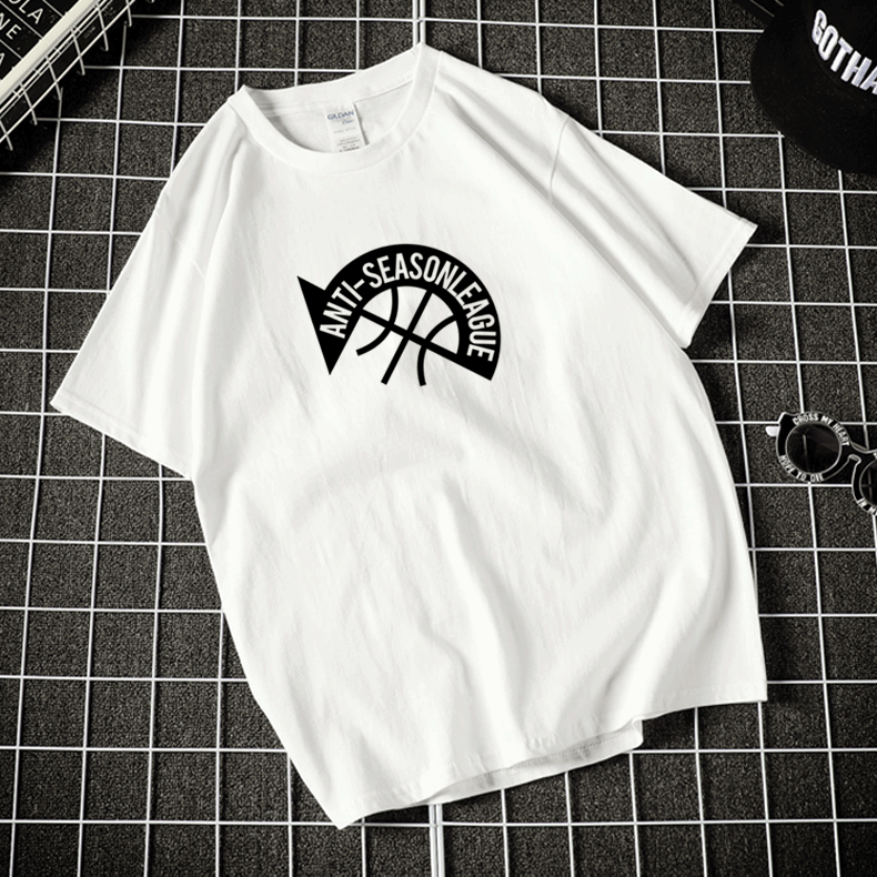 短袖篮球日落东单sundaysunset运动休闲纯棉宽松t恤