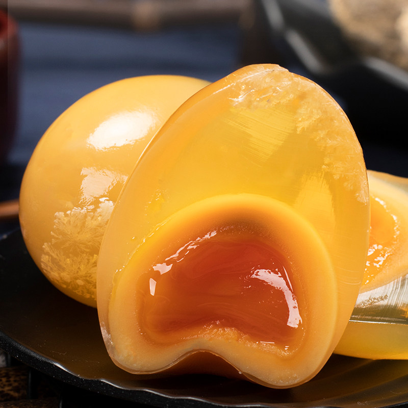 鸭蛋皮蛋40枚黄金松花蛋无铅溏心变蛋松花