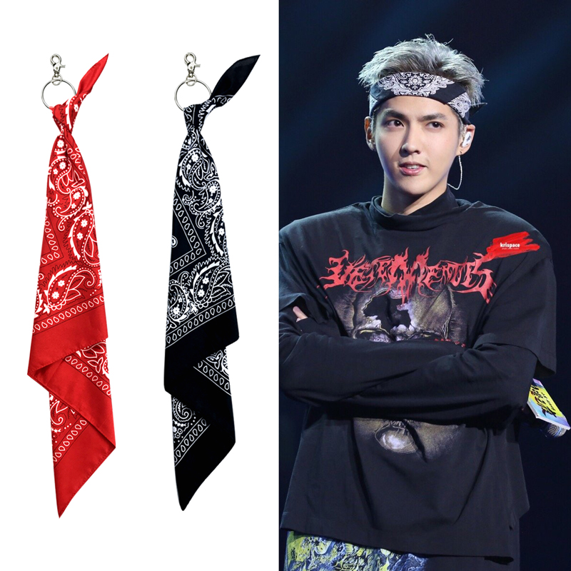 方巾潮牌街头裤巾腰巾嘻哈