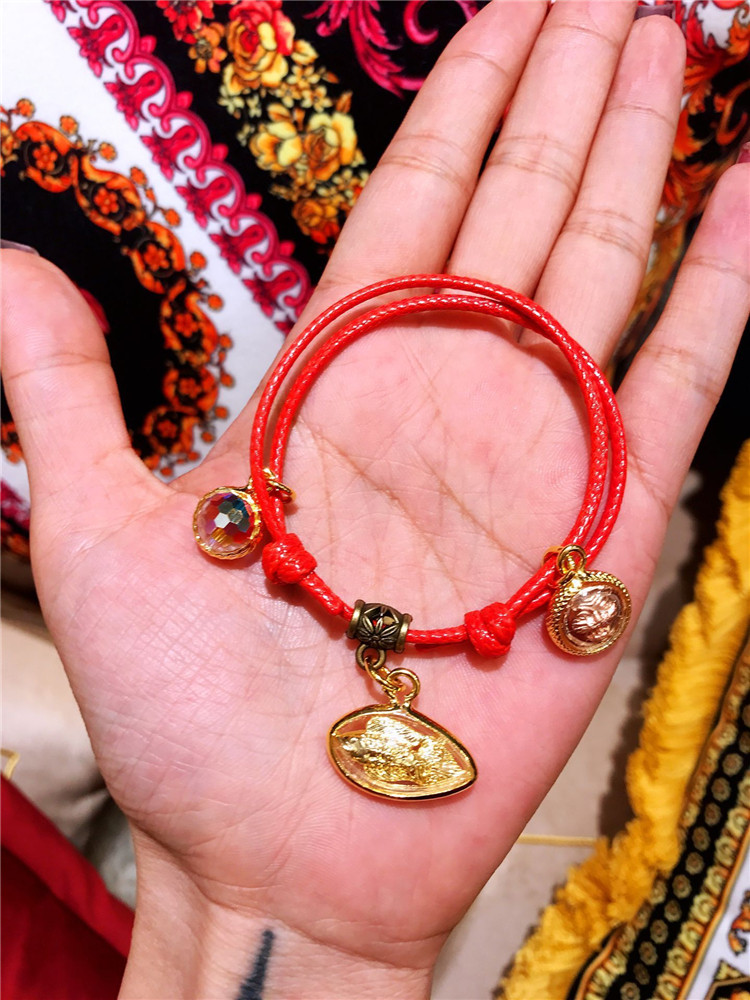 茫茫家泰国佛牌龙婆本庙咬钱手绳手链泰国特色