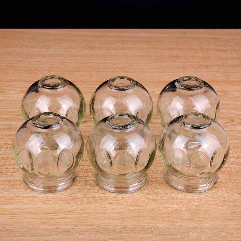 加厚中医拔火罐真空拔罐器家用34罐防爆玻璃吸湿罐美容院专用套装