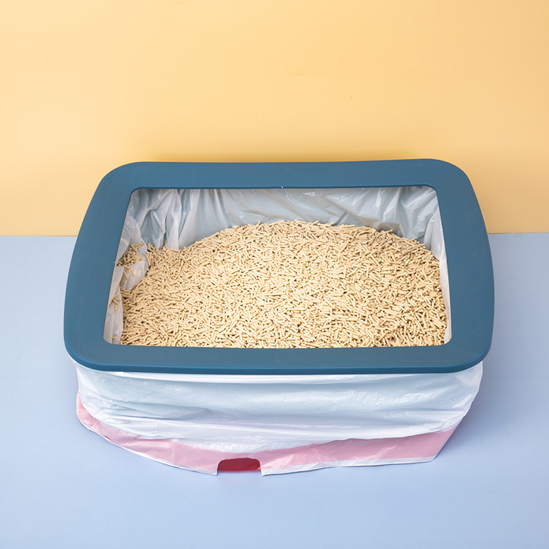 懒人免铲猫砂袋猫砂盆专用垃圾袋厕所袋子大号加厚拾便器