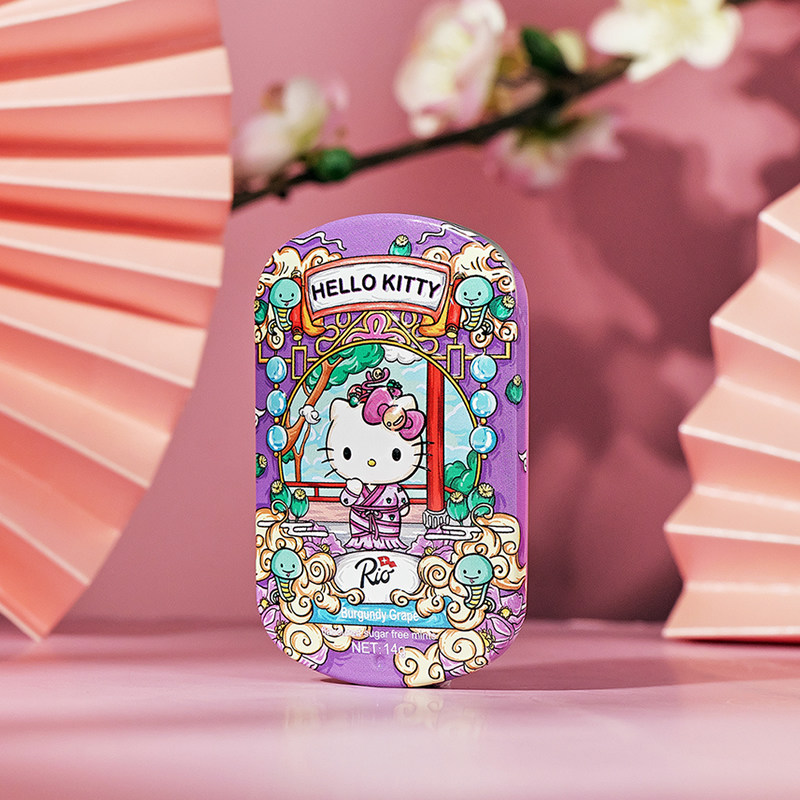 riohellokitty汉服之美联名盲盒十二生肖限定凯蒂猫国潮传统糖果