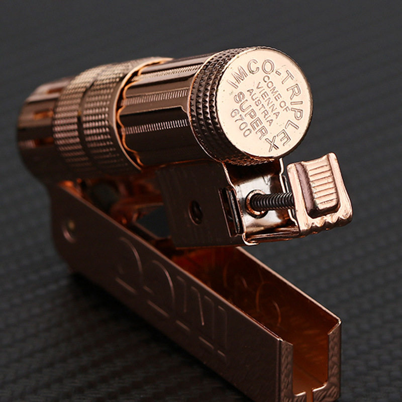 imco老式男士防风复古个性煤油打火机金老式玫瑰煤油打火机