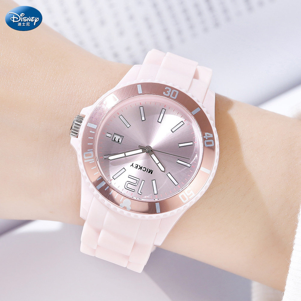 迪士尼儿童手表女孩学生女童中学生小学生运动防水防摔初高中女生