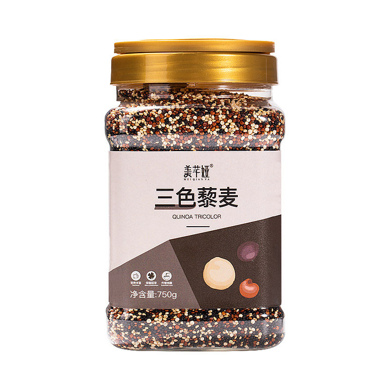 美芊750g三色麦米官方旗舰店进口玻利维亚代餐糙米非青其它粮食