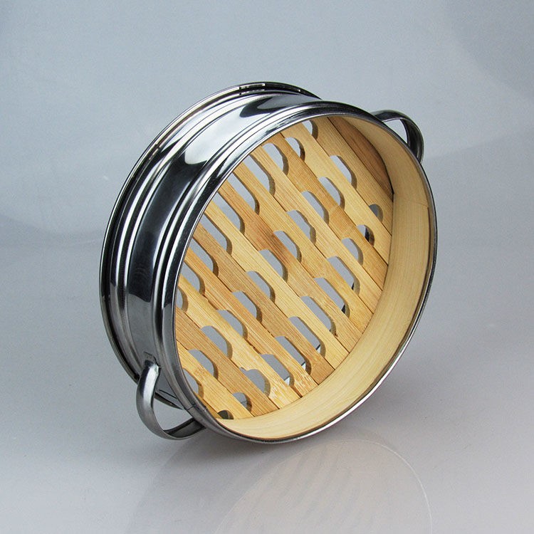 加厚笼屉不锈钢蒸格小笼包蒸笼蒸屉一体餐具笼