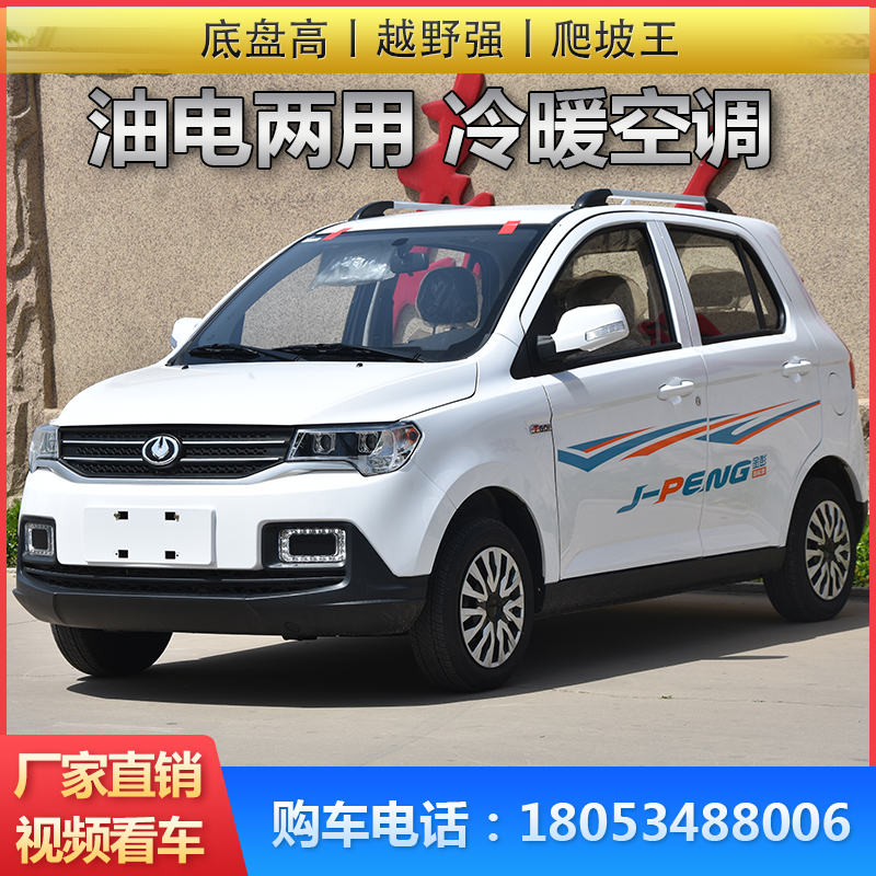 金彭电动汽车新能源成人四轮家用轿车d90代步车油电动四轮车