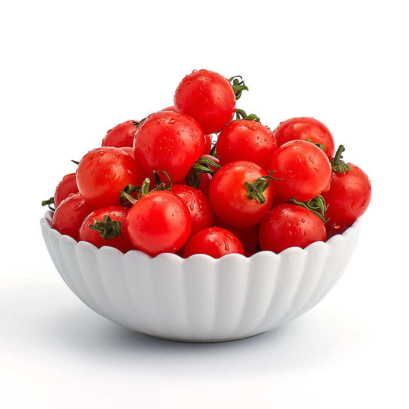 枝纯樱桃水果小番茄198g*4盒非普罗旺斯西红柿新鲜生吃千禧圣女果
