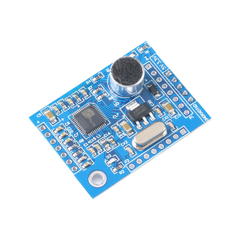 语音ld3320a识别模块单片机stc声音控制交互智能家居语音识别模块