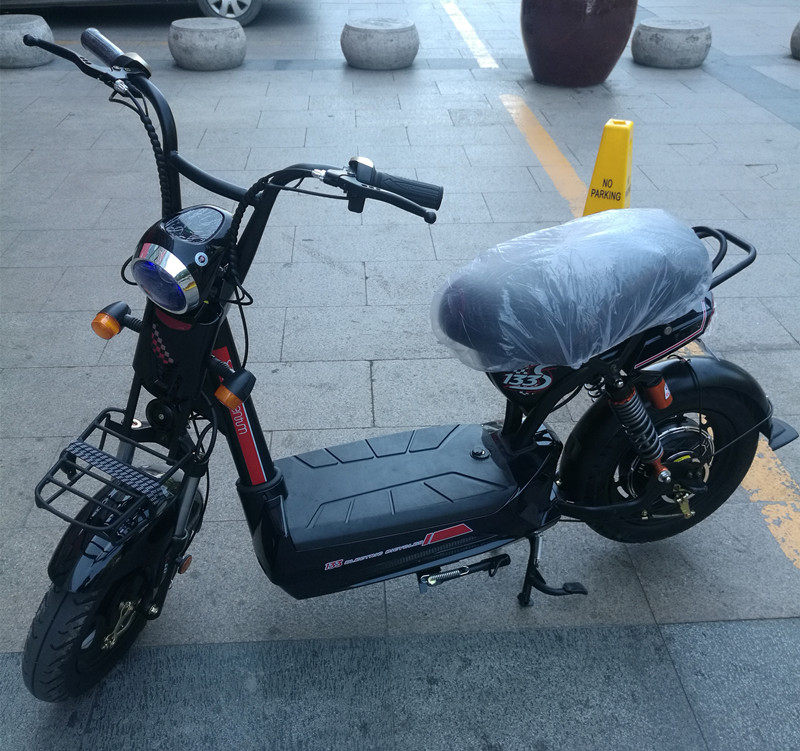 133s电动车电瓶车青年学生男女一人豪华单座脚踏车电摩电动自行车