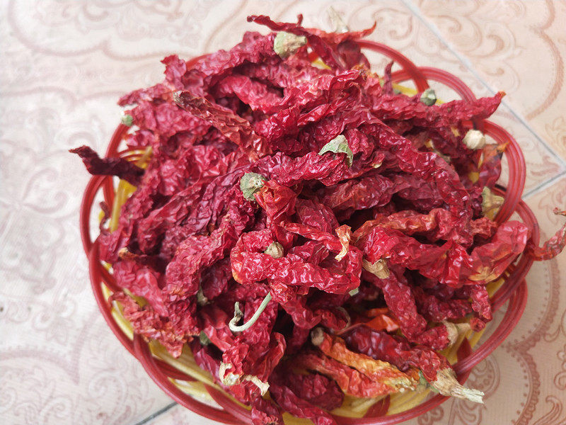 辣椒半斤江西红干赣南农家干红红辣椒中等辣度辣椒粉料