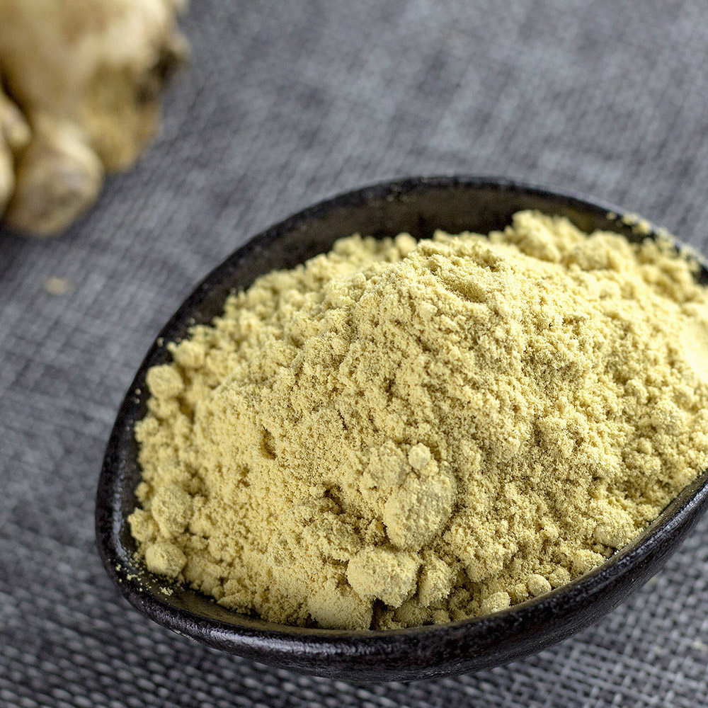 姜粉佰家珍品云南有机小黄黄姜干姜生食用原始天然粉粉食品