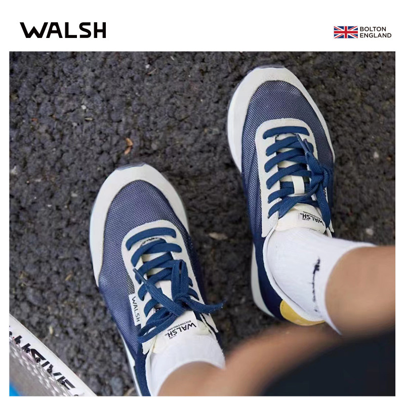 normanwalsh2022夏季经典男女女款复古运动鞋透气跑步鞋网跑步鞋