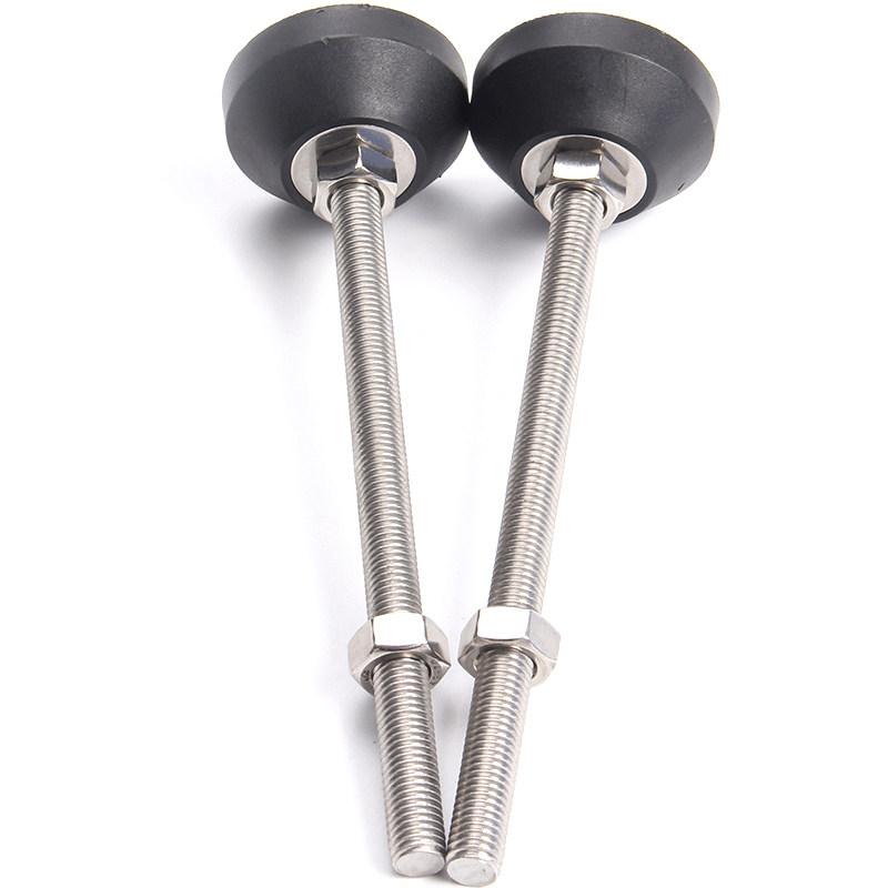 不锈钢尼龙脚杯可调调节水平地脚螺丝设备支撑螺栓