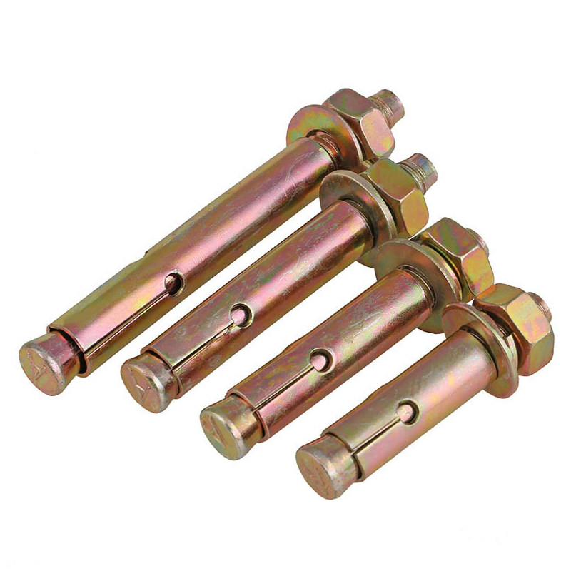 膨胀螺丝螺栓镀锌拉爆螺钉铁彩爆炸螺丝钉m6m8m10m12m14m16膨胀螺栓