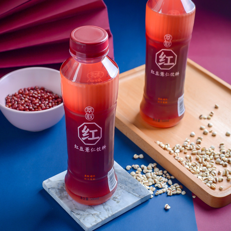 小苏先生红豆薏仁水风味饮料夏日女生0卡礼物