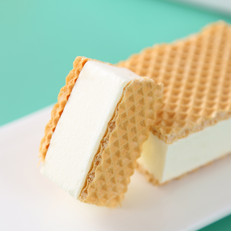 俄罗斯海象皇宫华夫冰淇淋70g威化牛奶冰激凌冰糕冰淇淋