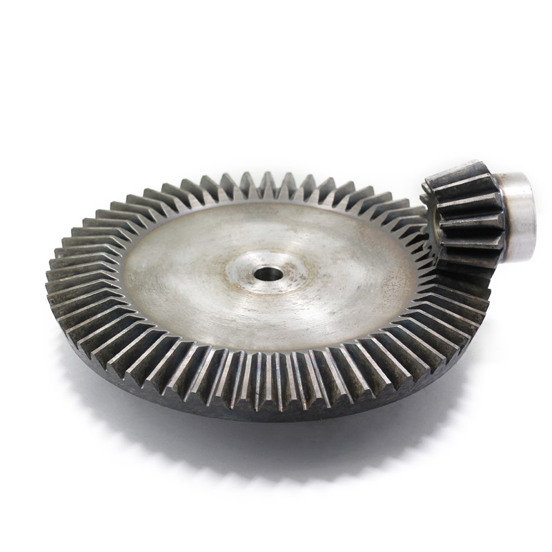 精密齿轮面包硬齿传动90度45号钢伞齿轮传动比齿轮