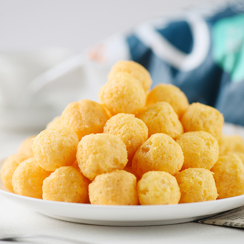 芝士球芝士味零食玉米膨化食品吃货消磨时间耐吃的小零食奶酪