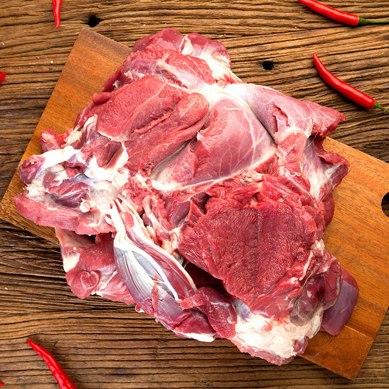 羊肉羊腿伊舜新鲜山肉去骨纯1000g生鲜生羊肉
