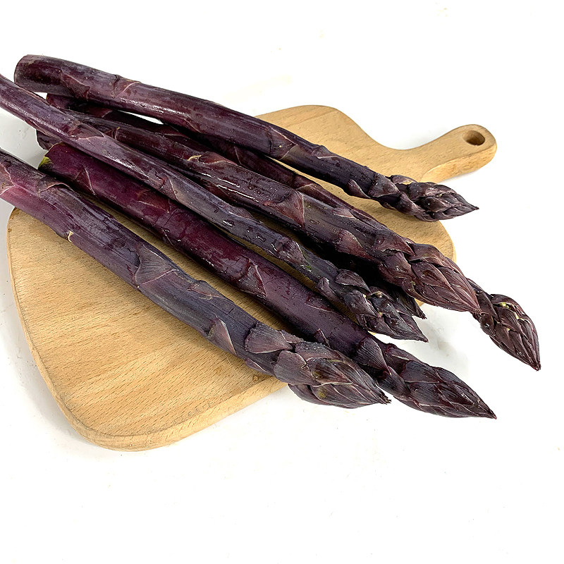 新鲜紫芦笋500g 水果型甜紫芦笋脆嫩蔬菜沙拉食材江浙沪皖5件包邮
